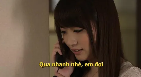 Vợ xinh lén lút vụng trộm Việt sub
